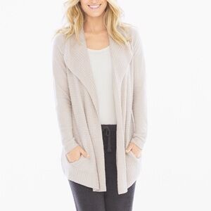 Barefoot‎ Dreams Cozy Chic Coastal Cardi Bisque Cardigan L